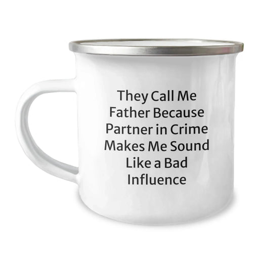 Funny Father Camping Mug Gifts from Men to Dad on Christmas Unique - Image 1