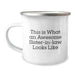 Funny Sister-in-law Gifts from Family, This Is What An Awesome Sister-in-law Looks Like Camping Mug for Sister-in-law Birthday Unique Gifts - Image 1