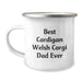 Funny Cardigan Welsh Corgi Dog Dad Gifts for Him on Birthday, Unique Camping Mug for the Best Cardigan Welsh Corgi Dad Ever - Gifts from Men - Image 1