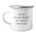 Funny Massage Therapist Gifts from Friends for Men and Women Camping Mug - I May Be A Massage Therapist, But I Can't Fix Stupid People. - Image 1