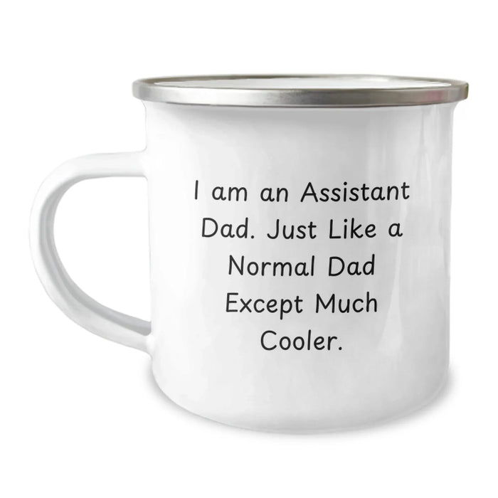 Funny Assistant Dad Camping Mug Gifts from Men for Assistant Friends Birthday Unique - Image 1