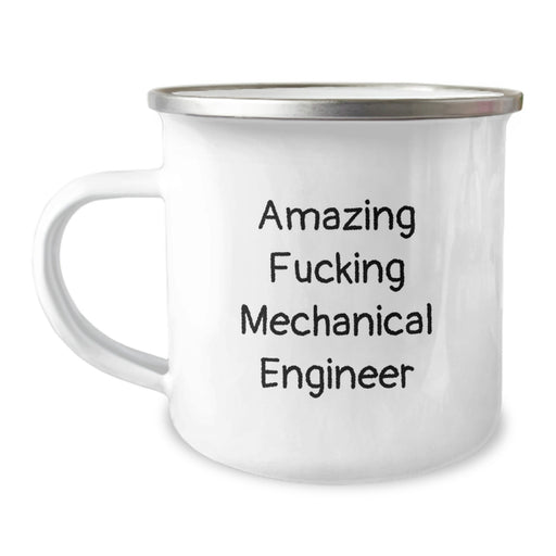 Funny Mechanical Engineer Coffee Mugs Gifts from Men to Sons on Graduation Day with Amazing F--king Mechanical Engineer Quote - Image 1
