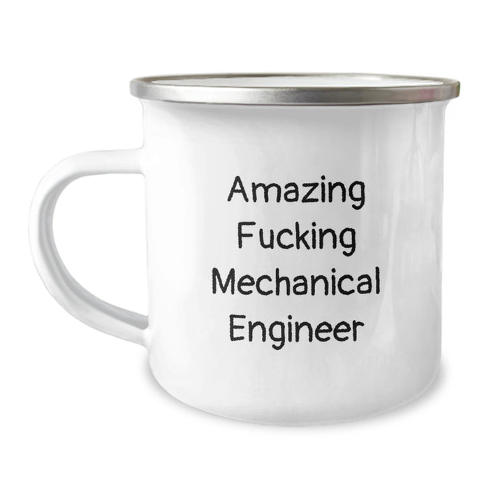 Funny Mechanical Engineer Coffee Mugs Gifts from Men to Sons on Graduation Day with Amazing F--king Mechanical Engineer Quote - Image 1