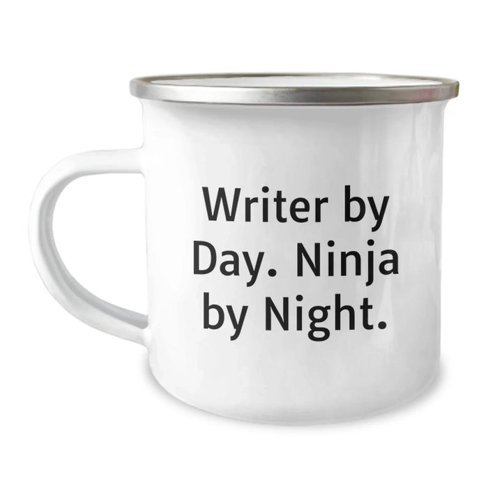 Funny Writer Gifts from Men, Funny Camping Mugs for Writers, Christmas Unique Gifts for Writers - Image 1