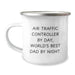 Air Traffic Controller Gifts, Funny Camping Mug for Birthday, Gifts from Dad, Gifts for Air Traffic Controller - Image 1