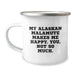 Funny Alaskan Malamute Dog Birthday Camping Mug Gifts for Him from Friends - Image 1