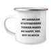 Funny American Staffordshire Terrier Dog Gifts for Friends - American Staffordshire Terrier Dog Lover Camping Mug - Birthday Unique Gifts from Friends - Image 1