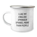 English Springer Spaniel Dog Mugs - Funny Quote Gifts from Friends for Men Women, Inspirational Camping Mug for Birthday, I Like My English Springer Spaniel More Than People - Image 1