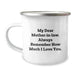 Funny Mom-in-law Gifts for Her - Christmas Unique Presents from Men to Women - Camping Mug - Image 1