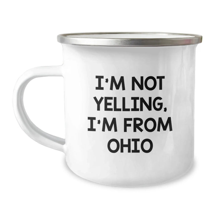 Funny Ohio Gifts from Men for Ohio Lovers on Valentine's - Unique Camping Mug - Image 1