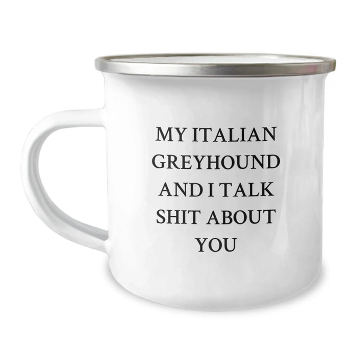 Funny Italian Greyhound Dog Gifts from Men for Women, Friends, or Coworkers - Italian Greyhound Dog Mug for Valentine's - Image 1