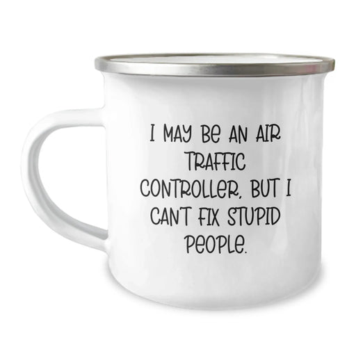 Funny Air Traffic Controller Gifts from Friends for Him - Air Traffic Controller Camping Mug - Christmas Unique Gifts - Image 1