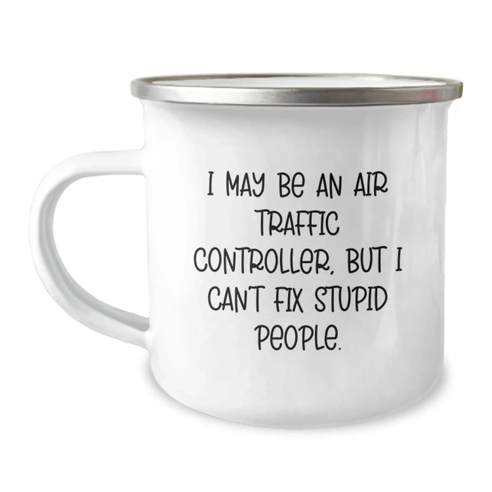 Funny Air Traffic Controller Gifts from Friends for Him - Air Traffic Controller Camping Mug - Christmas Unique Gifts - Image 1