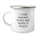 Amateur Radio Camping Mug for the Funny Enthusiast - Gifts from Men for Christmas Unique Gifts for Amateur Radio Friends - Image 1