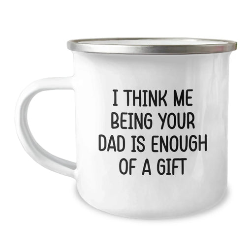 Cute Dad Camping Mug Gifts from Family for Christmas Unique Presents - Image 1