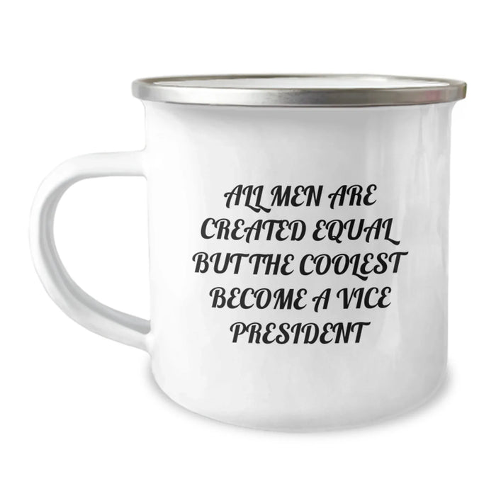 Funny Vice President Gifts for Him, Vice President Christmas Unique Mugs, Funny Camping Mug Gifts from Friends - Image 1
