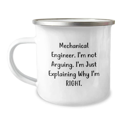 Funny Mechanical Engineer Gift, Birthday Unique Gifts from Friends to Mechanical Engineer, Camping Mug for Men - Image 1