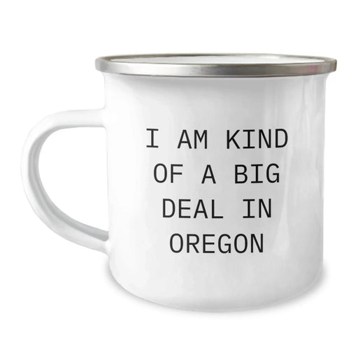 Funny Oregon Camping Mug Gifts from Men to Friends for Christmas Unique - Image 1