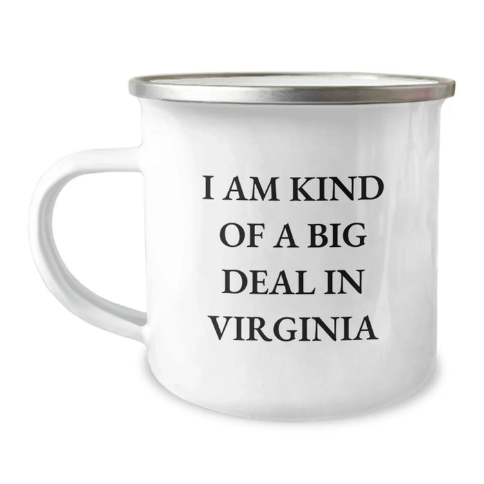Funny Virginia Camping Mug Gifts for Men from Virginia, I Am Kind Of A Prime Selection In Virginia Christmas Unique Gifts - Image 1