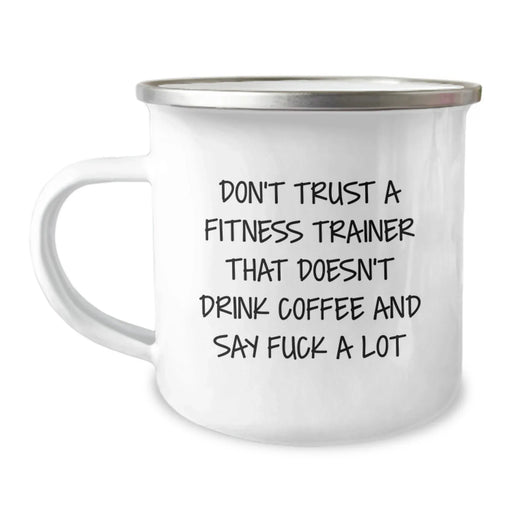 Fitness Trainer Gift Ideas - Funny Quote Mug for Men, Women, Friends, Coworkers, Family, Valentine's Unique Gifts from Men, Women, Friends, Coworkers, Family - Image 1