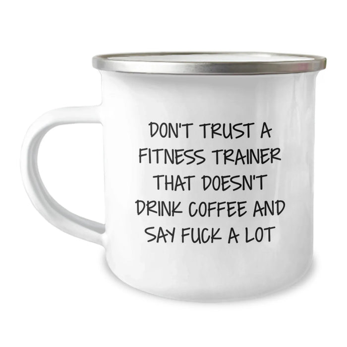 Fitness Trainer Gift Ideas - Funny Quote Mug for Men, Women, Friends, Coworkers, Family, Valentine's Unique Gifts from Men, Women, Friends, Coworkers, Family - Image 1
