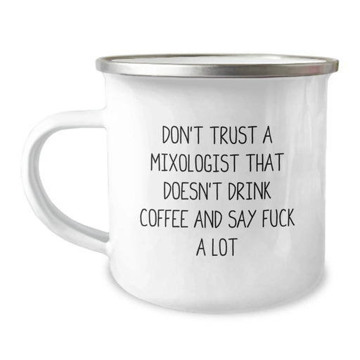 Funny Camping Mug Gifts for Mixologist Mom on Mother's Day - Gifts from Men to Women - Image 1