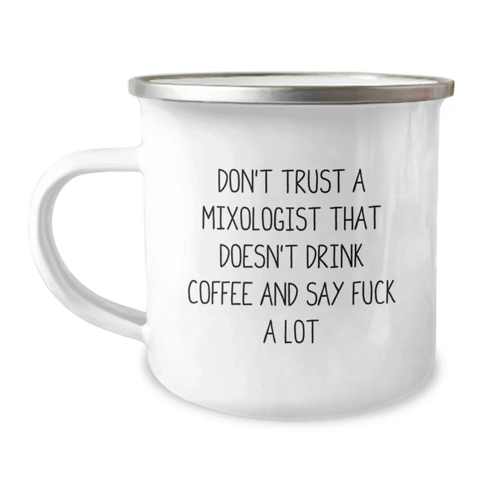 Funny Camping Mug Gifts for Mixologist Mom on Mother's Day - Gifts from Men to Women - Image 1