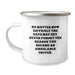 Ambulance Driver Gifts from Family - Inspirational Quotes for Ambulance Drivers, Mother's Day Unique Gifts for Men, Personalized Camping Mug - Image 1
