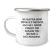 Funny Vice-principal Quotes - Gifts for Vice-principal from Friends, Humorous Camping Mug for Valentine's Unique Gifts - Image 1