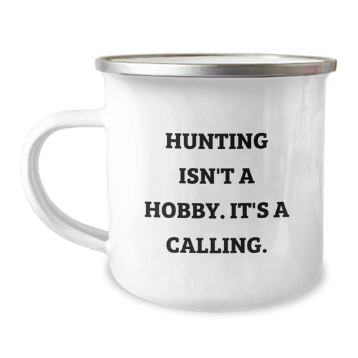 Funny Hunting Quotes Gifts for Men from Dad on Father's Day Unique Camping Mug - Image 1