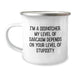 Funny Sarcasm Dispatcher Camping Mug Gifts from Mom to Dispatcher on Mother's Day - Image 1