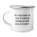 Funny Tool Maker Gifts from Friends for Christmas Unique Presents - I'm A Tool Maker Camping Mug - Image 1