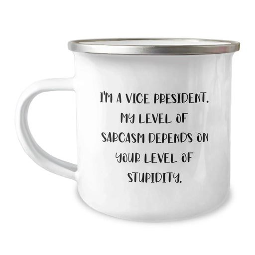 Funny Vice President Gifts for Him, Sarcastic Mug for Vice President, 'I'm A Vice President' Birthday Unique Gifts from Friends - Image 1