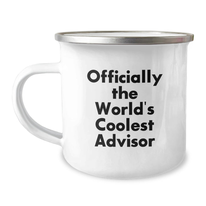 Funny Advisor Gifts from Men for Dad on Father's Day Unique Camping Mugs - Image 1