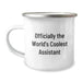 Funny Assistant Gifts from Men for Men - Officially The World's Coolest Assistant Christmas Unique Gifts for Assistant Friends - Image 1