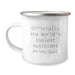 Funny Assistant Principal Gifts for Men, World's Coolest Assistant Principal Birthday Unique Gifts from Friends, Funny Camping Mug, Officially Quoted - Image 1