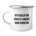 Funny Band Director Gifts for Men - Officially The World's Coolest Dad - Camping Mug for Father's Day from Family - Image 1