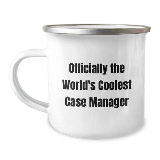 Gifts for the World's Coolest Case Manager - Funny Camping Mug for Mom - Mother's Day Unique Gifts from Family - Image 1