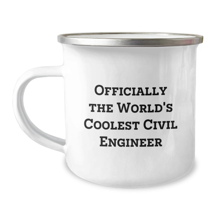 Gifts from Friends - Officially The World's Coolest Civil Engineer Funny Mugs for Civil Engineers on Father's Day Unique Gifts - Image 1