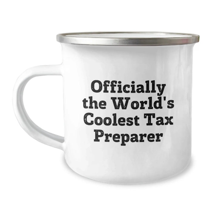 Funny Tax Preparer Gifts from Friends to Men Birthday Unique Ideas World's Coolest Mug - Image 1