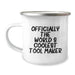 Gifts from Tool Makers to Graduation Unique Gifts for Friends - Funny 'Officially The World's Coolest Tool Maker' Tool Maker Camping Mug - Image 1