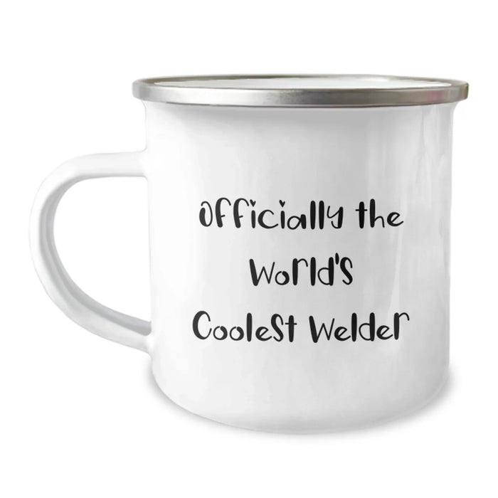 Funny Welder Gifts from Men to Men - Officially The World's Coolest Welder Valentine's Unique Gifts for Welder Friends - Image 1