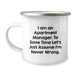 Funny Christmas Unique Gifts from Apartment Manager Friends - I'm Never Wrong Camping Mug - Image 1