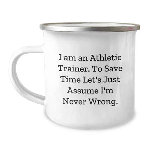 Funny Athletic Trainer Birthday Unique Gift Mug for Men Women Friends Coworkers Family - Image 1