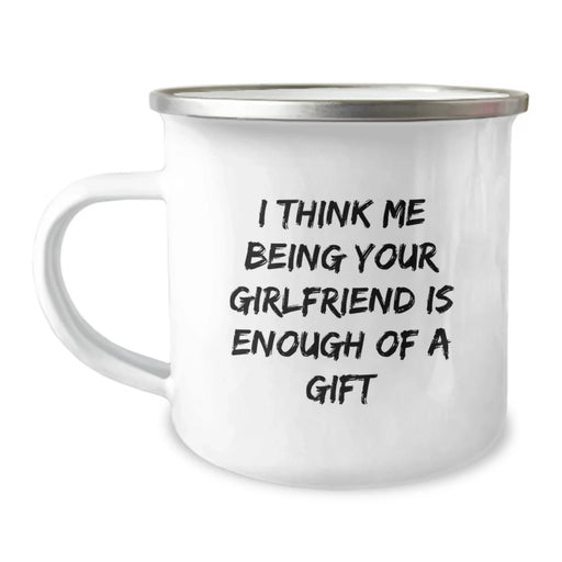 Cute Sweetheart Gifts from Men, Funny Sweetheart Camping Mug for Her on Christmas Unique Gifts - Image 1
