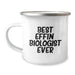 Funny Biologist Gifts for Her, Camping Mug, Best Effin' Biologist Ever Quote, Unique Mother's Day Unique Gifts from Mom - Image 1