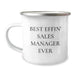 Funny Sales Manager Gifts from Friends - Best Effin' Sales Manager Ever, Unique Valentine's Presents for Men, Women, Coworkers, Family - Image 1