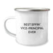 Funny Vice-Principal Gifts for Men, Unique Valentine's Unique Gifts from Friends, Best Effin' Vice-Principal Ever Camping Mug - Image 1
