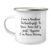Nuclear Technologist Humor Funny Camping Mug Gifts for Graduation from Friends - Image 1