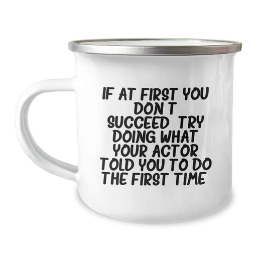Funny Actor Camping Mug Gifts from Mom for Mother's Day Unique - Image 1